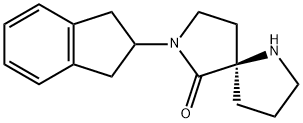 (R)-7-(2,3-二氢-1H-茚-2-基)-1,7-二氮杂螺[4.4]壬-6-酮图片