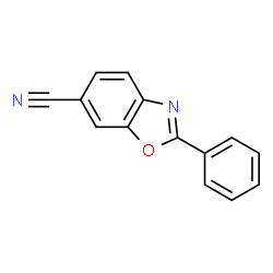 2-Phenylbenzo[d]oxazole-6-carbonitrile structure