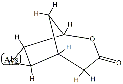 3,6-Dioxatricyclo[3.3.1.02,4]nonan-7-one,(1-alpha-,2-bta-,4-bta-,5-alpha-)- (9CI) Structure