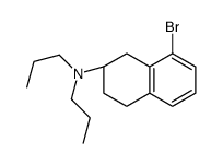 (2R)-8-bromo-N,N-dipropyl-1,2,3,4-tetrahydronaphthalen-2-amine Structure