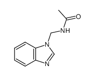 Acetamide, N-(1H-benzimidazol-1-ylmethyl)- (9CI) picture