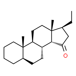 (14β)-5α-Pregnan-15-one Structure