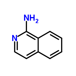 1-ISOQUINOLINAMINE Structure