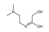 N-[2-(dimethylamino)ethyl]-2-hydroxyacetamide结构式