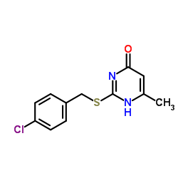 2-[(4-chlorobenzyl)sulfanyl]-6-methyl-4(3H)-pyrimidinone图片