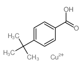 copper,4-tert-butylbenzoic acid Structure