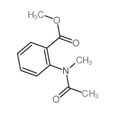 methyl 2-(acetyl-methyl-amino)benzoate picture