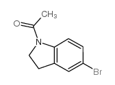 1-acetyl-5-bromoindoline Structure