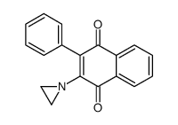 2-(aziridin-1-yl)-3-phenylnaphthalene-1,4-dione Structure