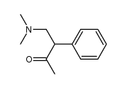 4-dimethylamino-3-phenyl-butan-2-one Structure