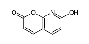 7-hydroxypyrano(2,3-b)pyridin-2-one结构式