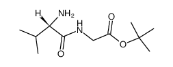 H-Val-Gly-OBut Structure