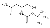 Boc-Asn-ol Structure