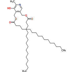 吡哆醇二棕榈酸酯结构式
