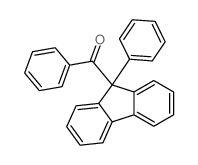 Methanone,phenyl(9-phenyl-9H-fluoren-9-yl)- Structure