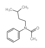 Acetanilide, N-isopentyl- structure