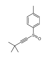 1-(3,3-dimethylbut-1-ynylsulfinyl)-4-methylbenzene Structure