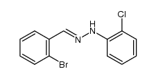 2-bromobenzaldehyde 2-chlorophenylhydrazone Structure