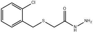 2-[(2-chlorobenzyl)thio]acetohydrazide Structure