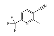 2-Methyl-6-(trifluoromethyl)nicotinonitrile structure