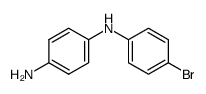 N-(4-bromo-phenyl)-p-phenylenediamine Structure