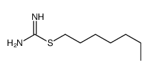 heptyl carbamimidothioate结构式