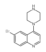 6-溴-4-(哌嗪-1-基)喹啉图片