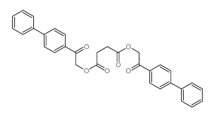 bis[2-oxo-2-(4-phenylphenyl)ethyl] butanedioate picture