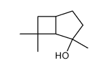 2.7.7-Trimethylbicyclo[3.2.0]heptan-2-ol结构式