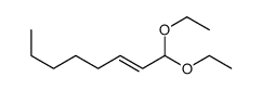 1,1-diethoxyoct-2-ene结构式