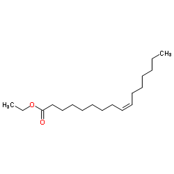 ETHYL PALMITOLEATE Structure