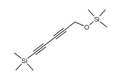 trimethyl(5-((trimethylsilyl)oxy)penta-1,3-diyn-1-yl)silane结构式