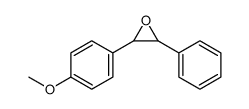 2-(4-methoxyphenyl)-3-phenyloxirane structure