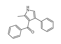 (2-methyl-4-phenyl-1H-pyrrol-3-yl)-phenylmethanone Structure