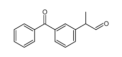 R-2-(3-benzoylphenyl)-propionaldehyde Structure