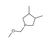 1-(methoxymethyl)-3,4-dimethylphospholane结构式