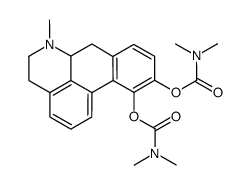 Bis(dimethylcarbamic acid)5,6,6a,7-tetrahydro-6-methyl-4H-dibenzo[de,g]quinoline-10,11-diyl ester picture