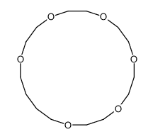 1,4,7,10,13,16-hexaoxacycloicosane结构式