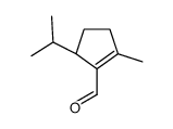 (5S)-2-methyl-5-propan-2-ylcyclopentene-1-carbaldehyde Structure