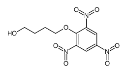 4-(2,4,6-trinitrophenoxy)butan-1-ol Structure