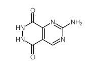 Pyrimido[4,5-d]pyridazine-5,8-dione,2-amino-6,7-dihydro-结构式