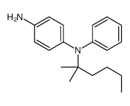 4-N-(2-methylhexan-2-yl)-4-N-phenylbenzene-1,4-diamine结构式