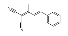 2-cyano-3-methyl-5-phenylpentadienenitrile结构式