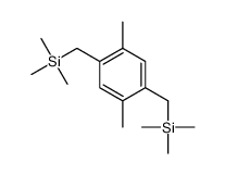 [2,5-dimethyl-4-(trimethylsilylmethyl)phenyl]methyl-trimethylsilane Structure