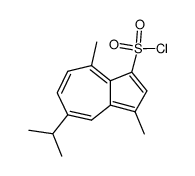 5-isopropyl-3,8-dimethyl-azulene-1-sulfonyl chloride图片