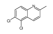 5,6-dichloro-2-methylquinoline Structure