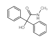 Benzeneacetamide, alpha-hydroxy-N-methyl-alpha-phenyl- (9CI)结构式