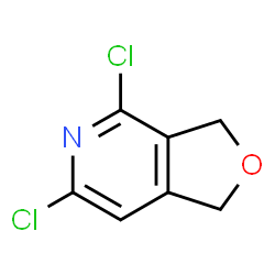 4,6-Dichloro-1,3-dihydro-furo[3,4-c]pyridine structure