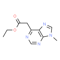 9H-Purine-6-aceticacid,9-methyl-,ethylester(8CI) Structure