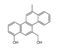 11-(hydroxymethyl)-6-methylchrysen-1-ol Structure